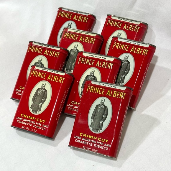 Vintage Prince Albert tobacco tins. Set of 8. - Picture 2 of 4